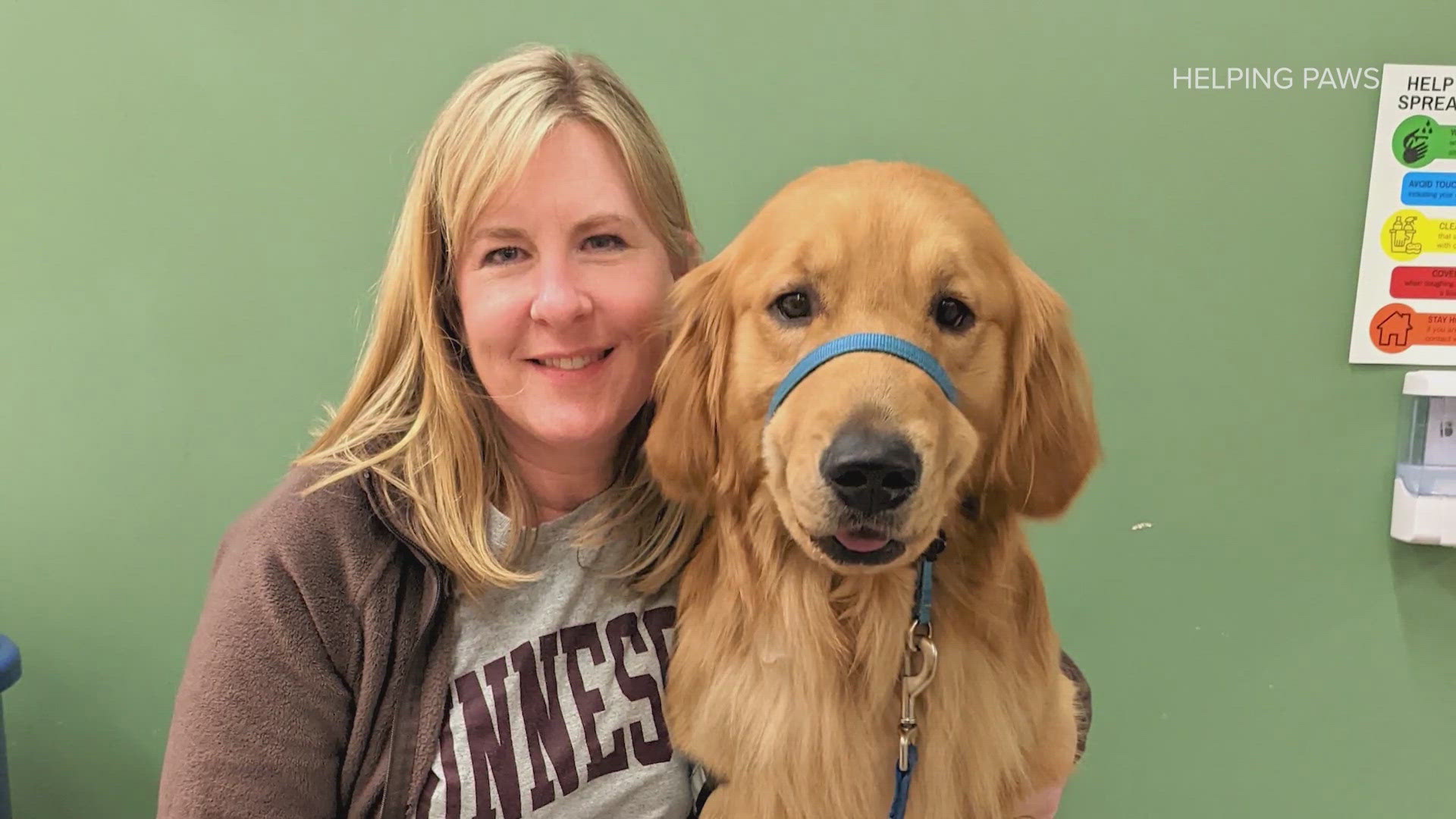 Before her death, Minnesota House Speaker Melissa Hortman helped train service dogs for veterans. One veteran said her support gave him a second life.