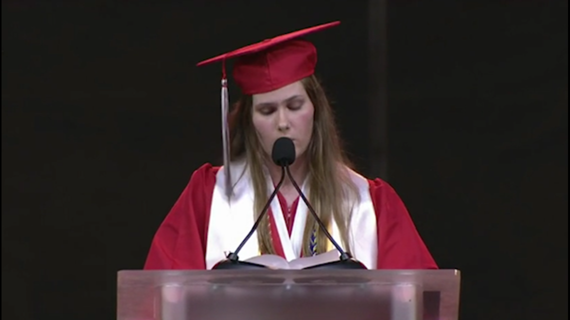 Lake Highlands HS Valedictorian Speech On Texas Heartbeat Bill | Kare11.com