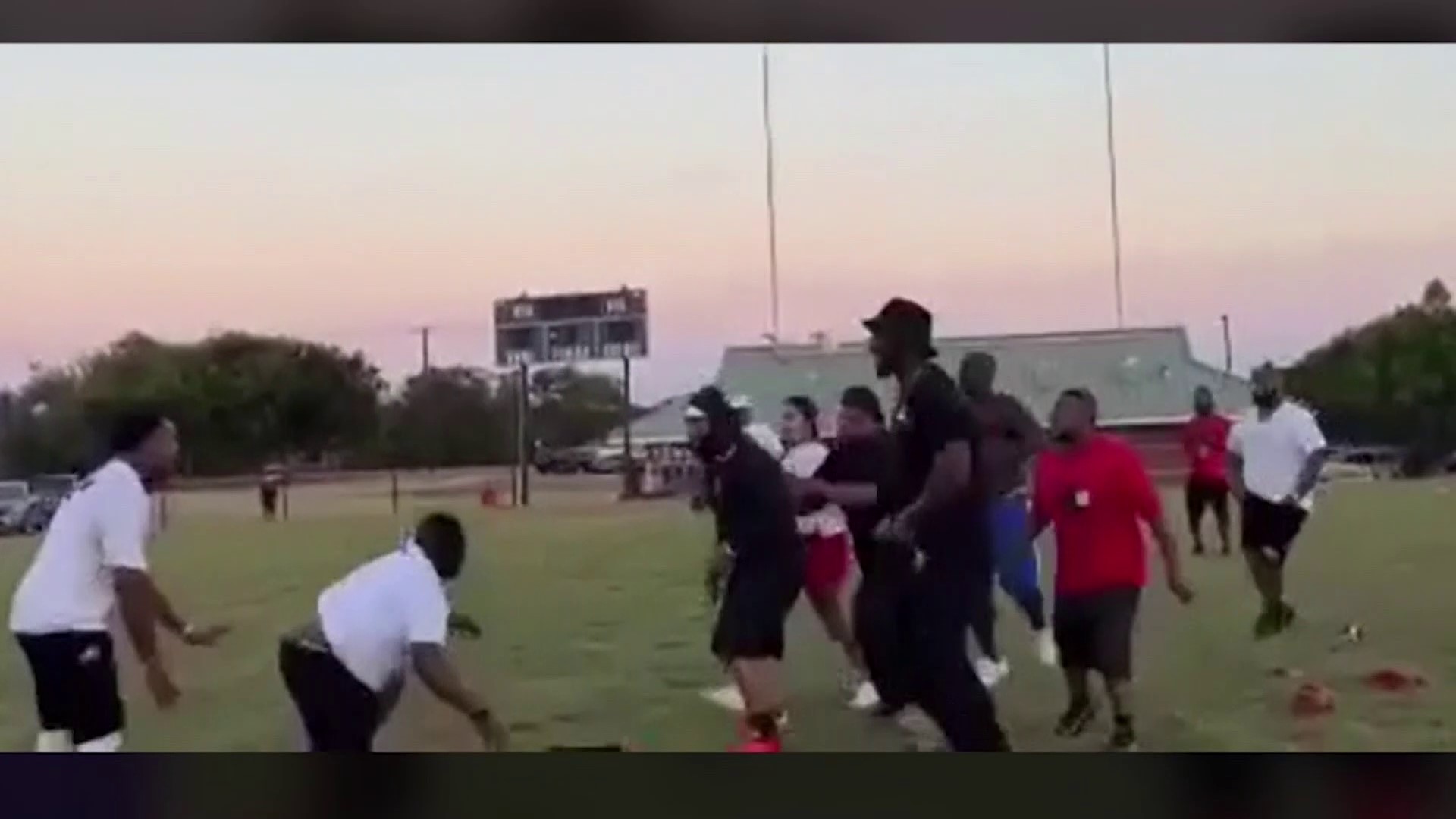 WFAA has obtained new video showing the moments before coach Mike Hickmon was killed.