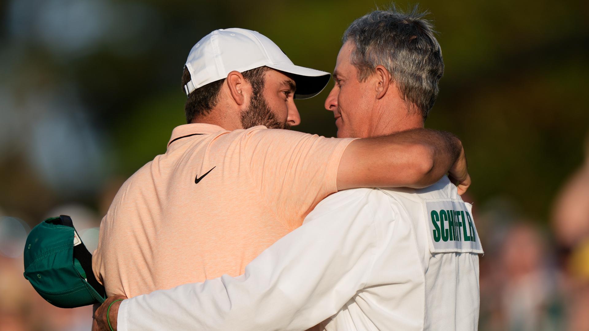 How much money did Scottie Scheffler's caddie earn after winning the