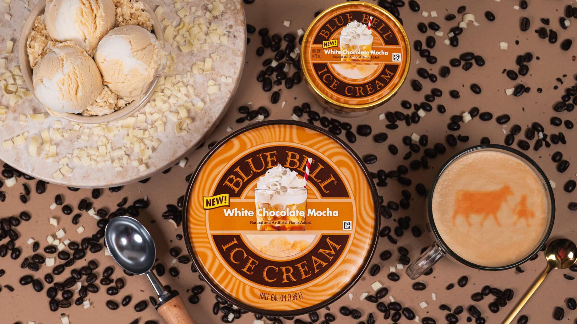 Your favorite coffee order is now a Blue Bell ice cream flavor