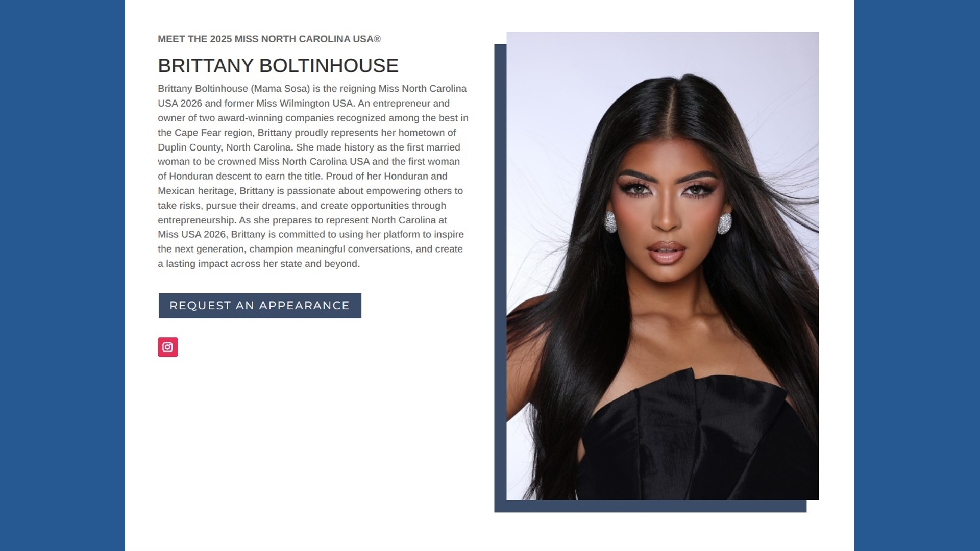 Miss North Carolina USA 2026 loses title weeks before Miss USA competition