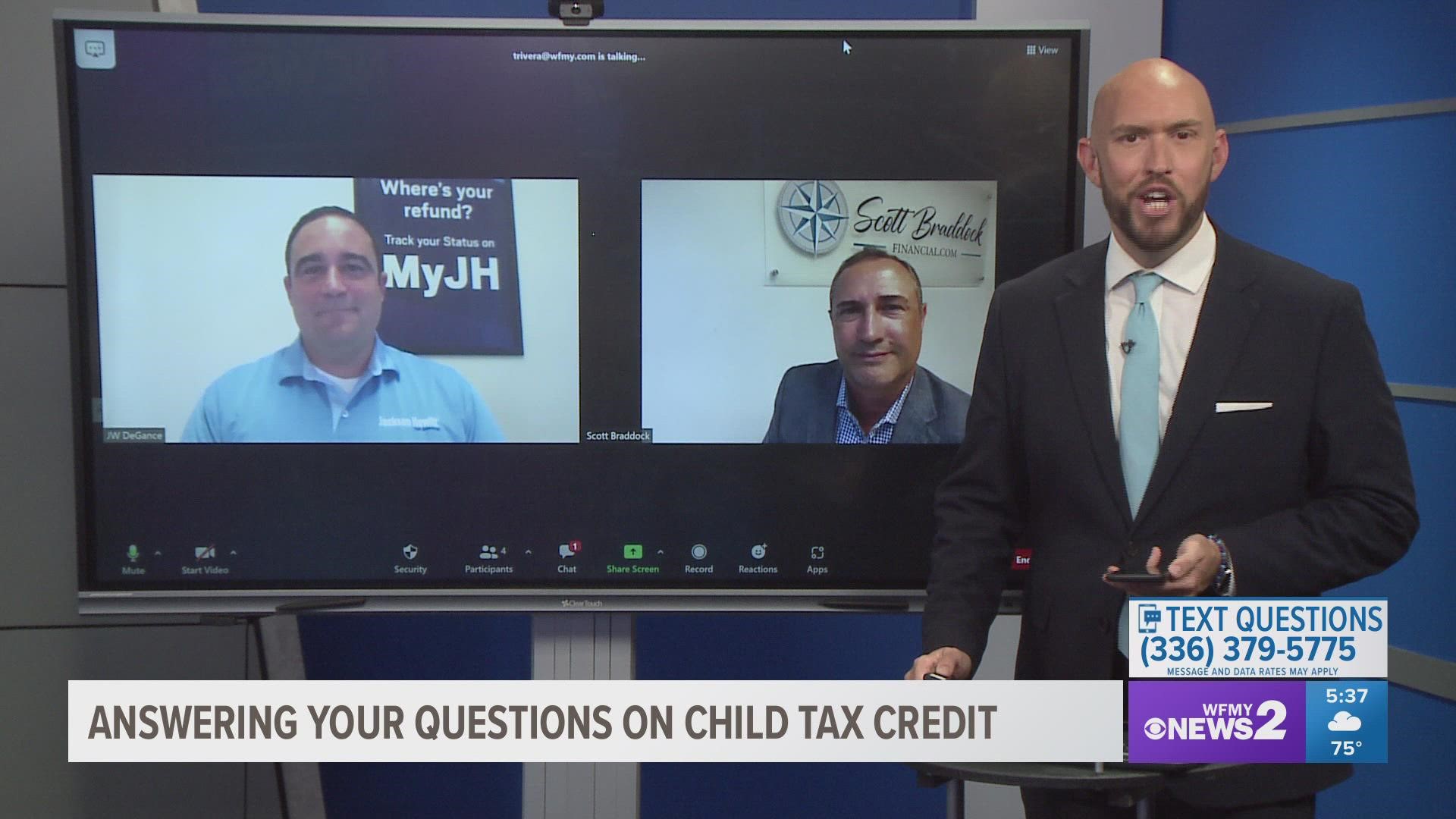 Scott Braddock from Scott Braddock Financial and JW Degance from Jackson Hewitt answers your questions.