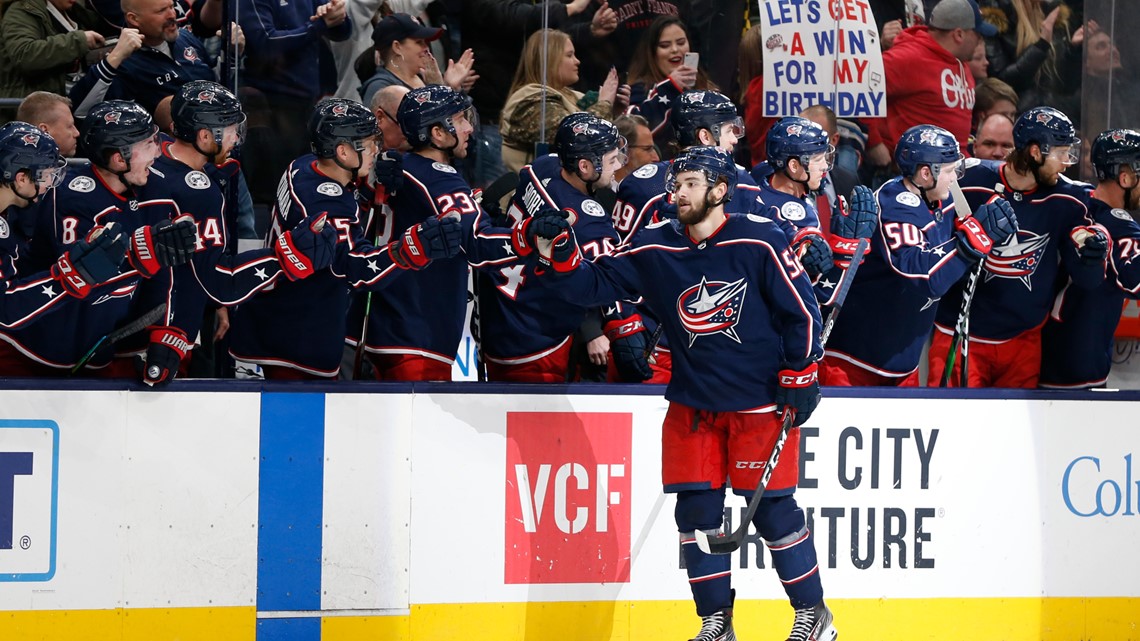 Emil Bemstrom Columbus. Columbus Blue Jackets photo.