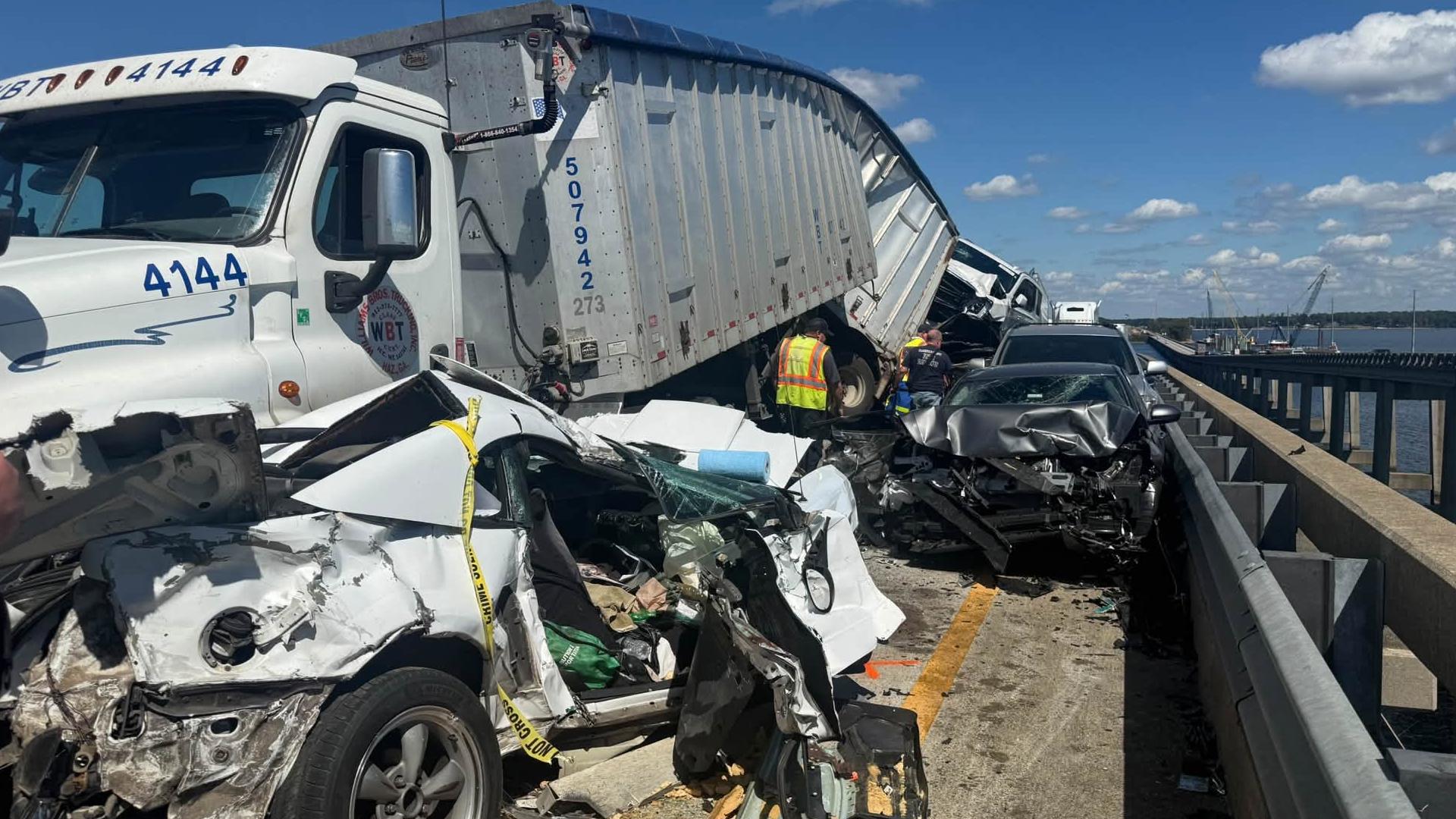 South Carolina interstate reopens after 69-vehicle crash shuts down highway for nearly a day