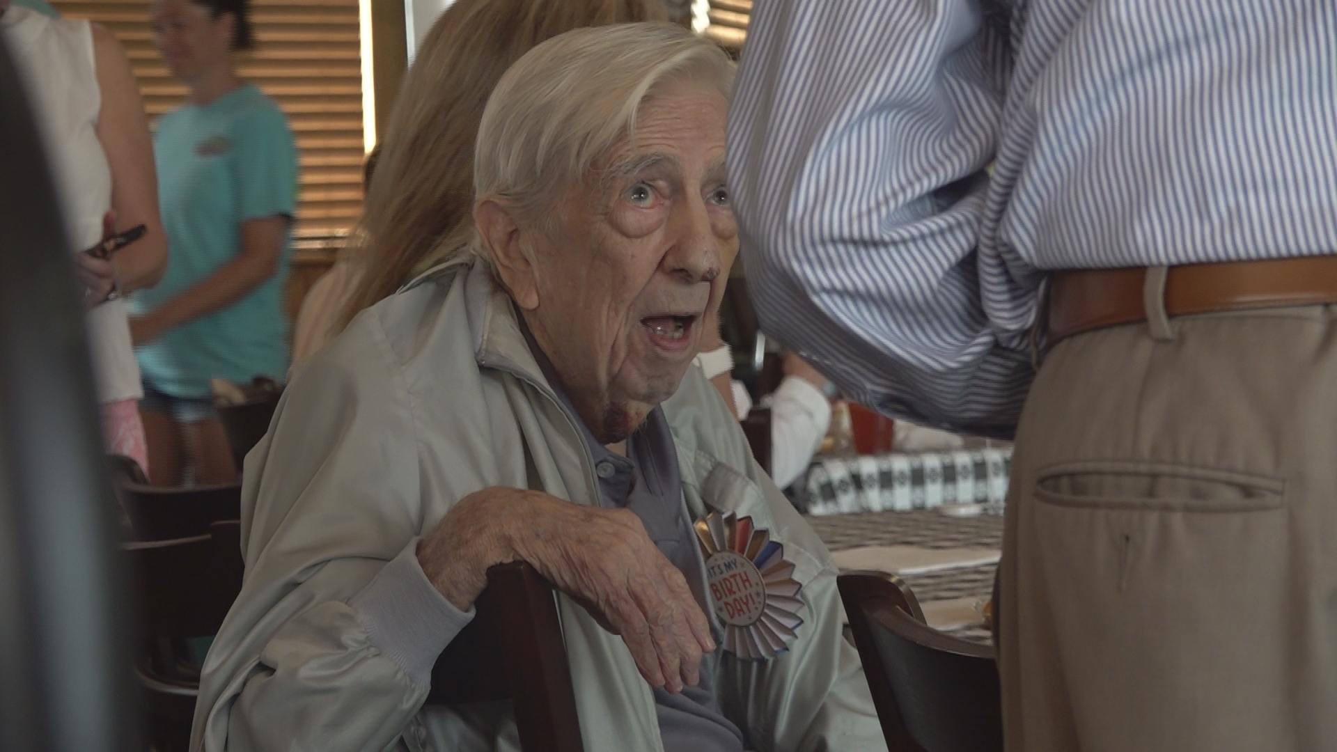 Georgia restaurant celebrates customer's 98th birthday at his 'second home'