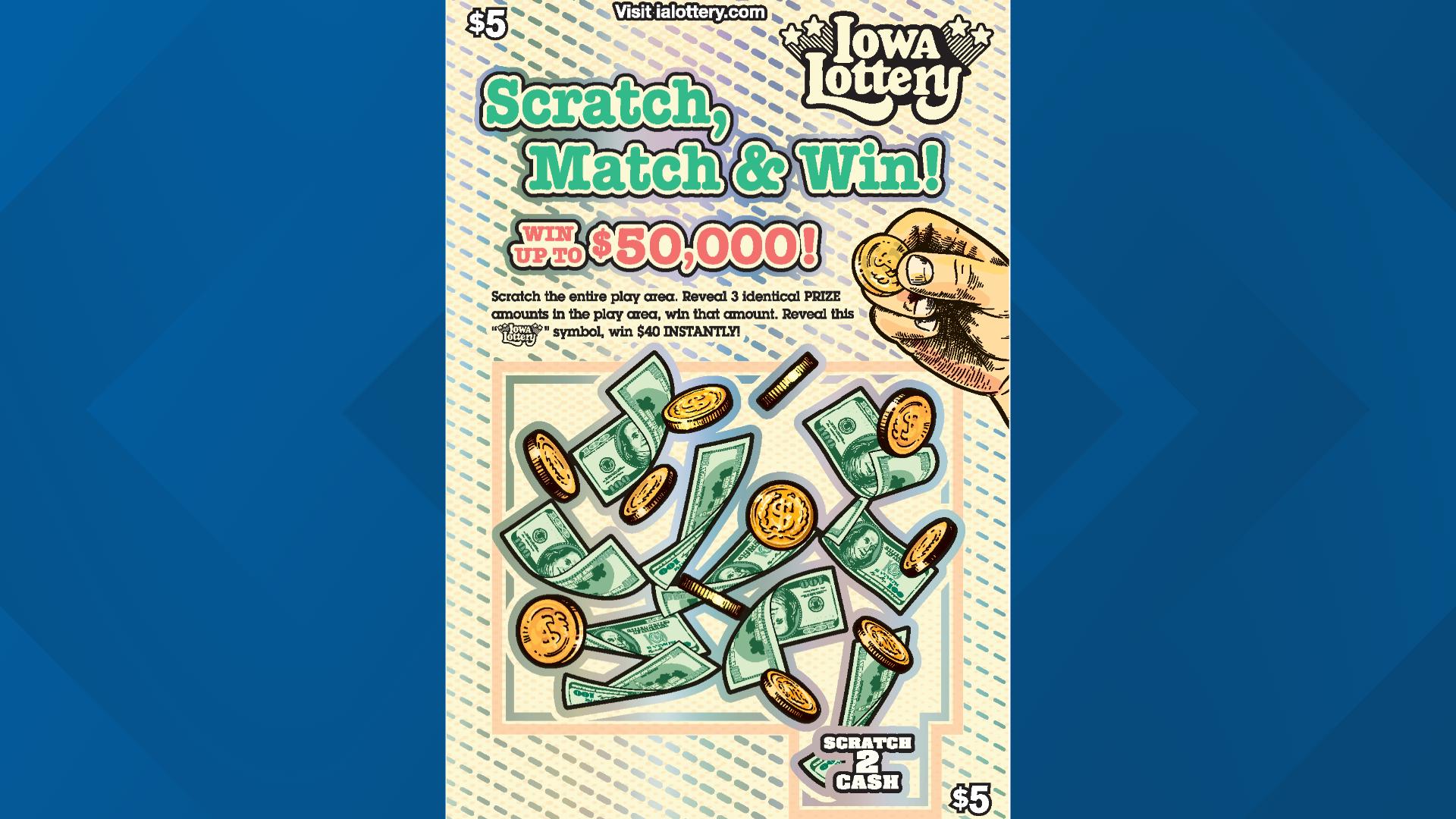As part of its 40th anniversary celebration, the Iowa Lottery will try to win the title for the most people scratching scratch tickets simultaneously. 