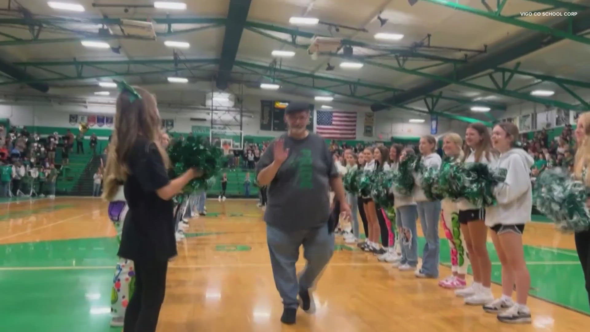 Richard Goodall, the winner of "America's Got Talent," is back home in Indiana.