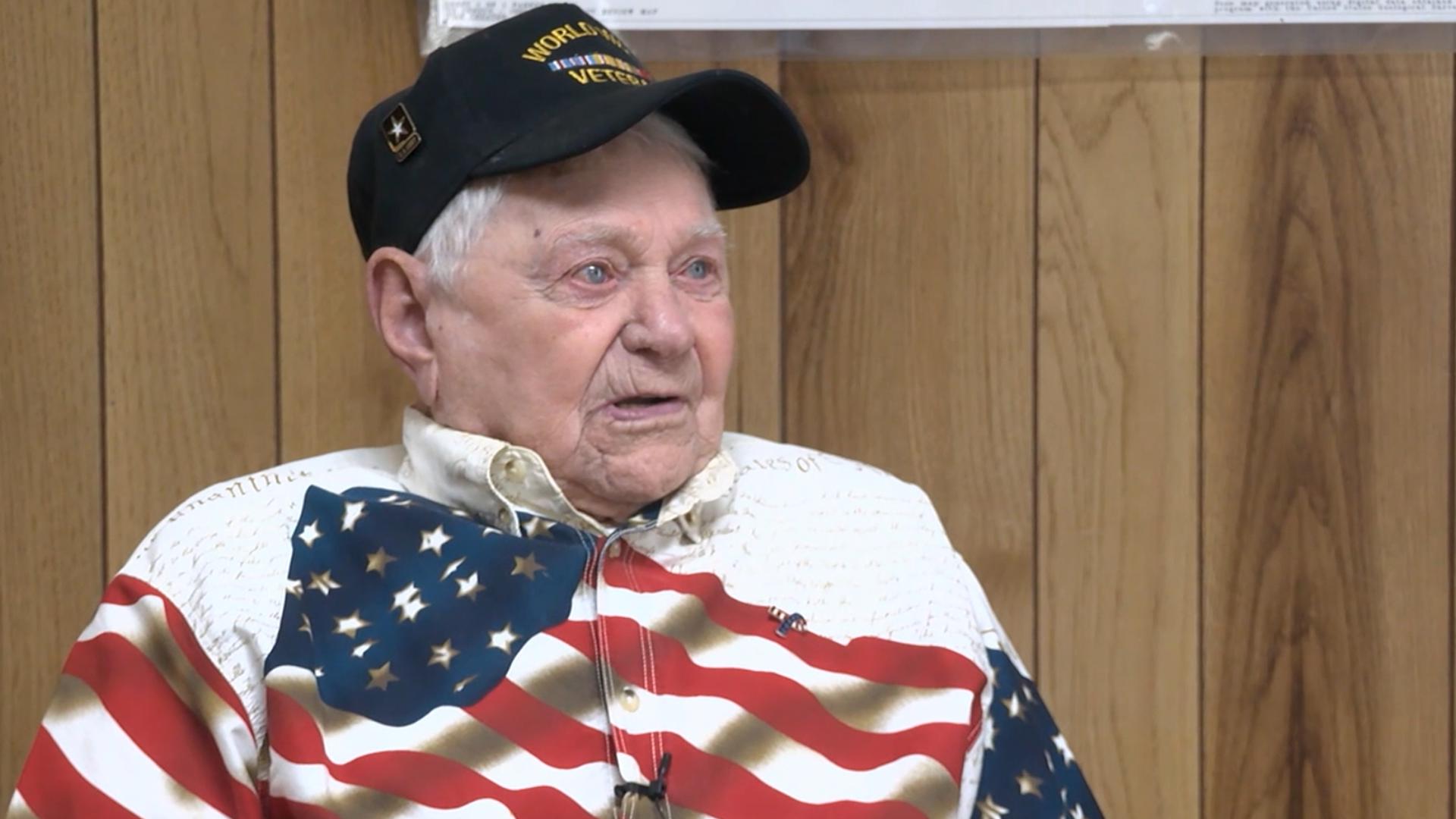 American Legion member organizes 103rd birthday party for World War II veteran