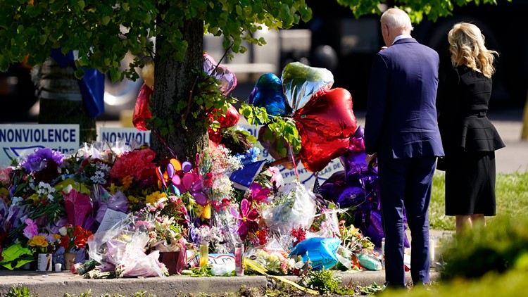 In Buffalo, Biden condemns racism, mourns new victims