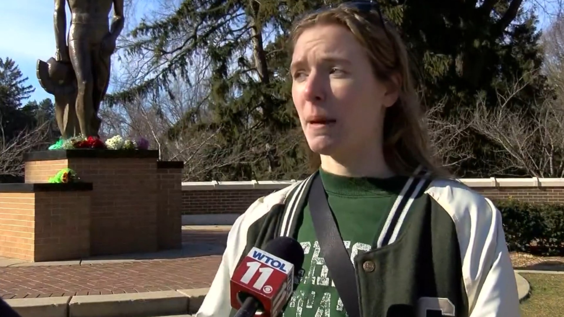 WTOL 11 reporter Kalie Marantette talked to Michigan State University students about their experiences after an armed suspect shot eight students, killing three.