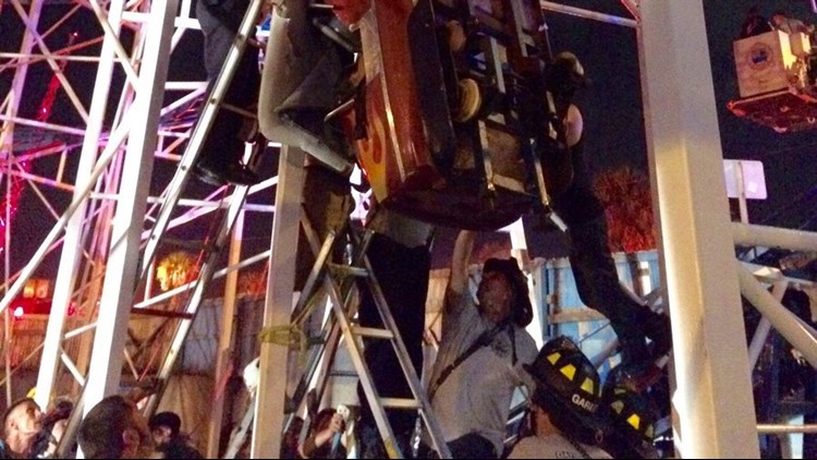 A Daytona Beach roller coaster passed an inspection. Then, it derailed and two riders fell 34 feet.
