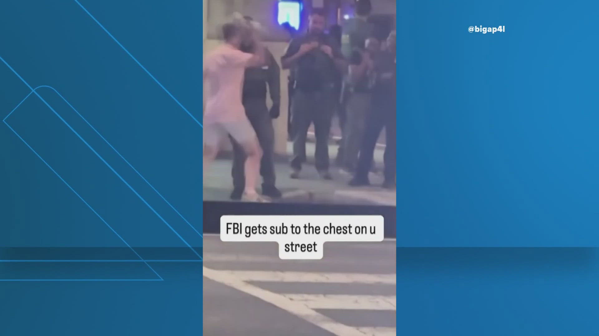 An attorney representing a man who threw a sandwich at federal officer questions the seriousness of the charges he's facing.