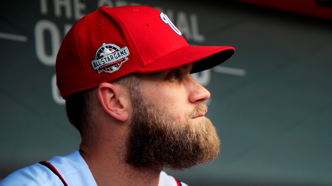 Mourning the loss of Bryce Harper's beard