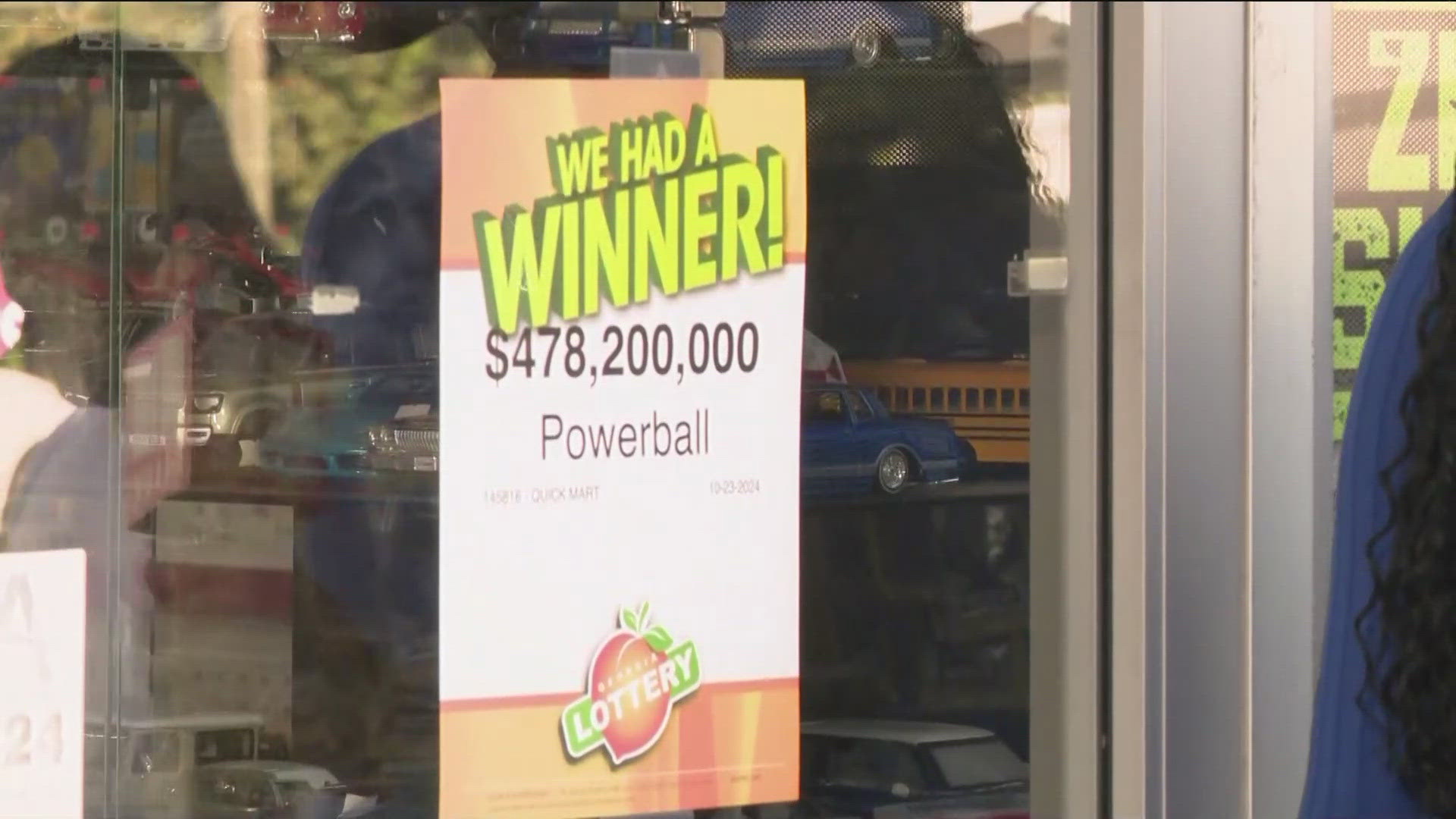 Bantikumar Thakkar opened the Quickmart just a few years ago, in 2017. He says he sells about $1,000 in lottery tickets every few weeks. 