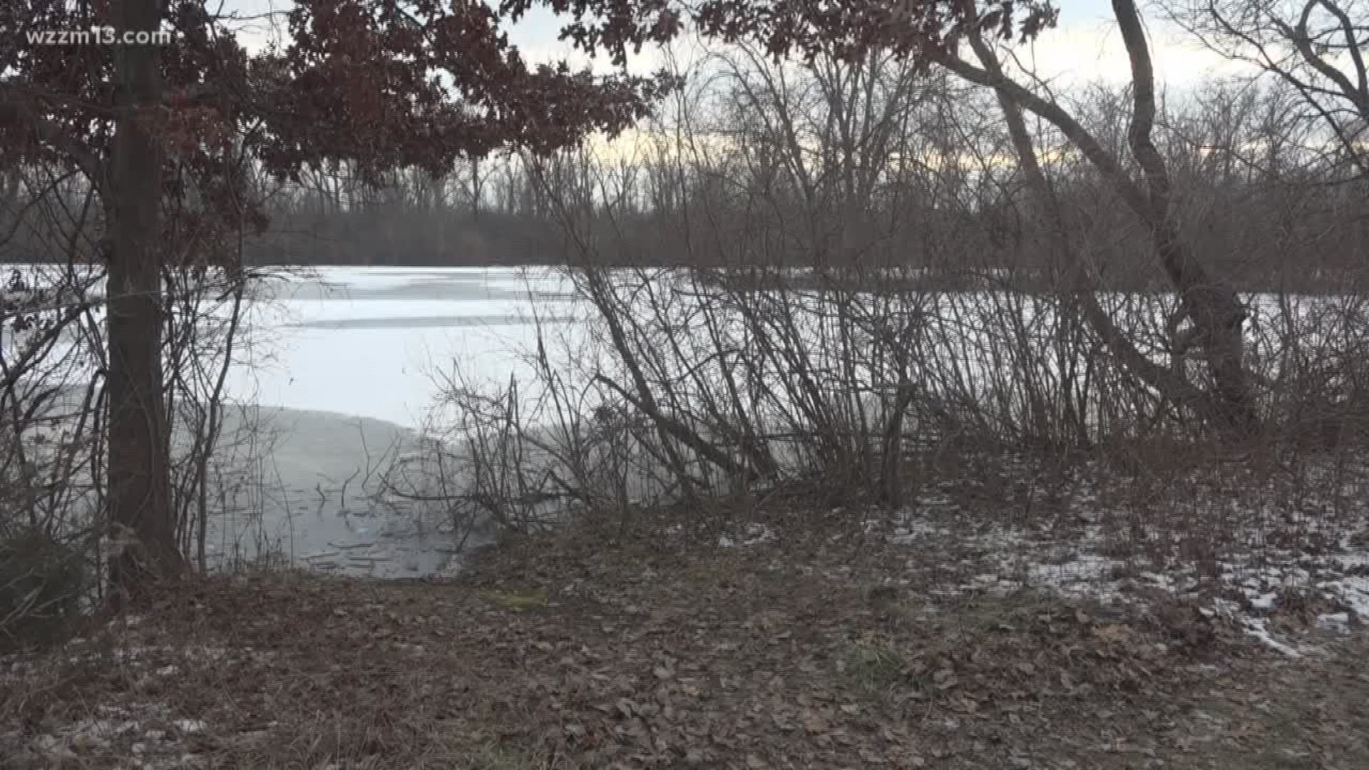 Woman drowns in pond trying to save her dog