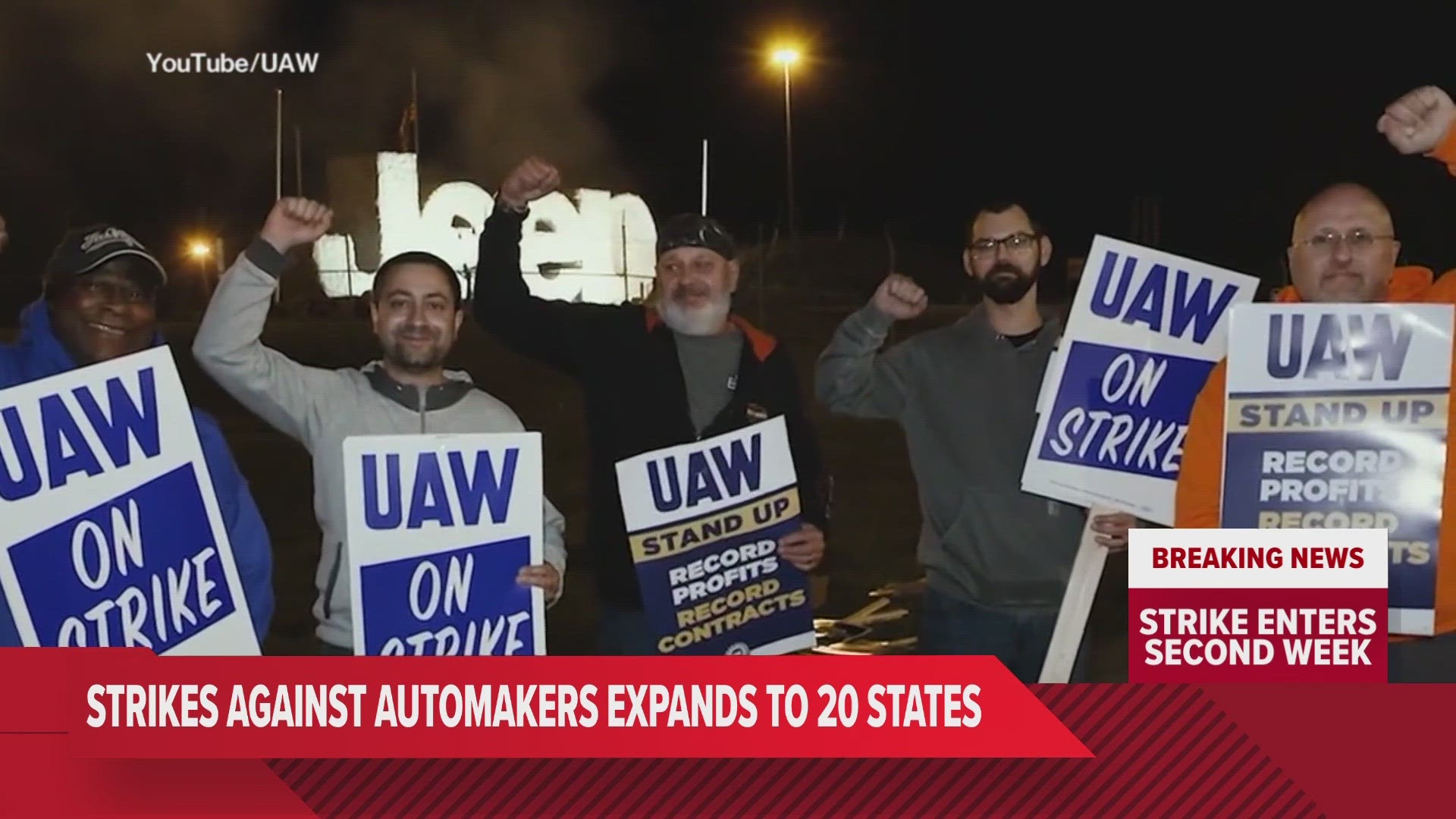 The weeklong strike had so far been limited to just three plants – one each at Ford, General Motors and Stellantis. But that will soon change.